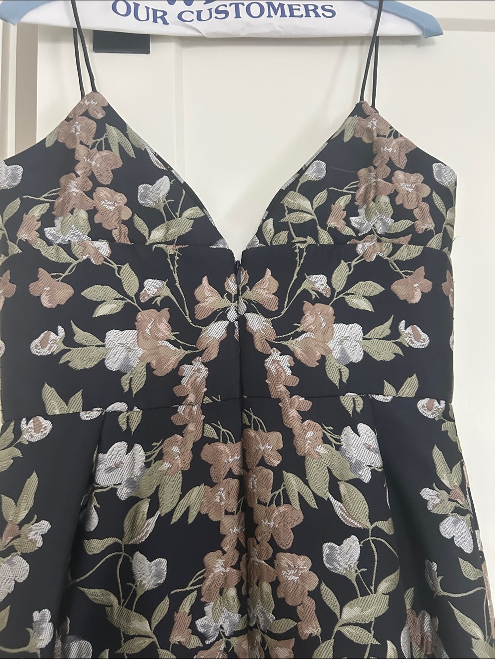 ML Monique Lhuillier Garden Jacquard Gown - Picture 13 of 14